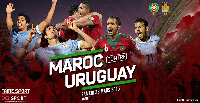 Affiche Maroc - Uruguay